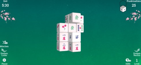 Mahjong 3D - Screenshot